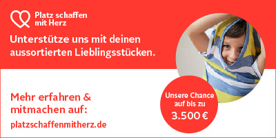 Platz schaffen mit Herz