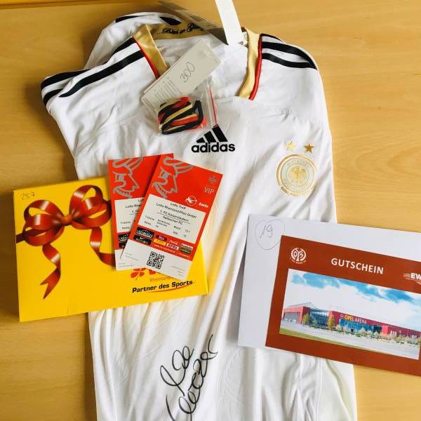 Tombola-Preise Fußballturnier
