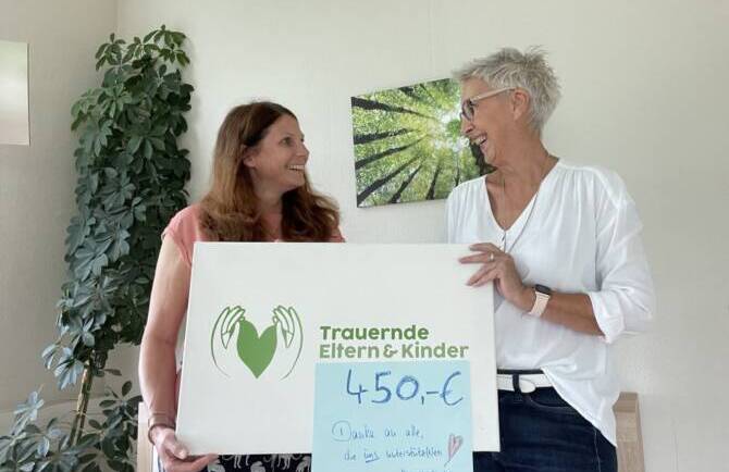 Herzlicher Besuch in der Geschäftsstelle!