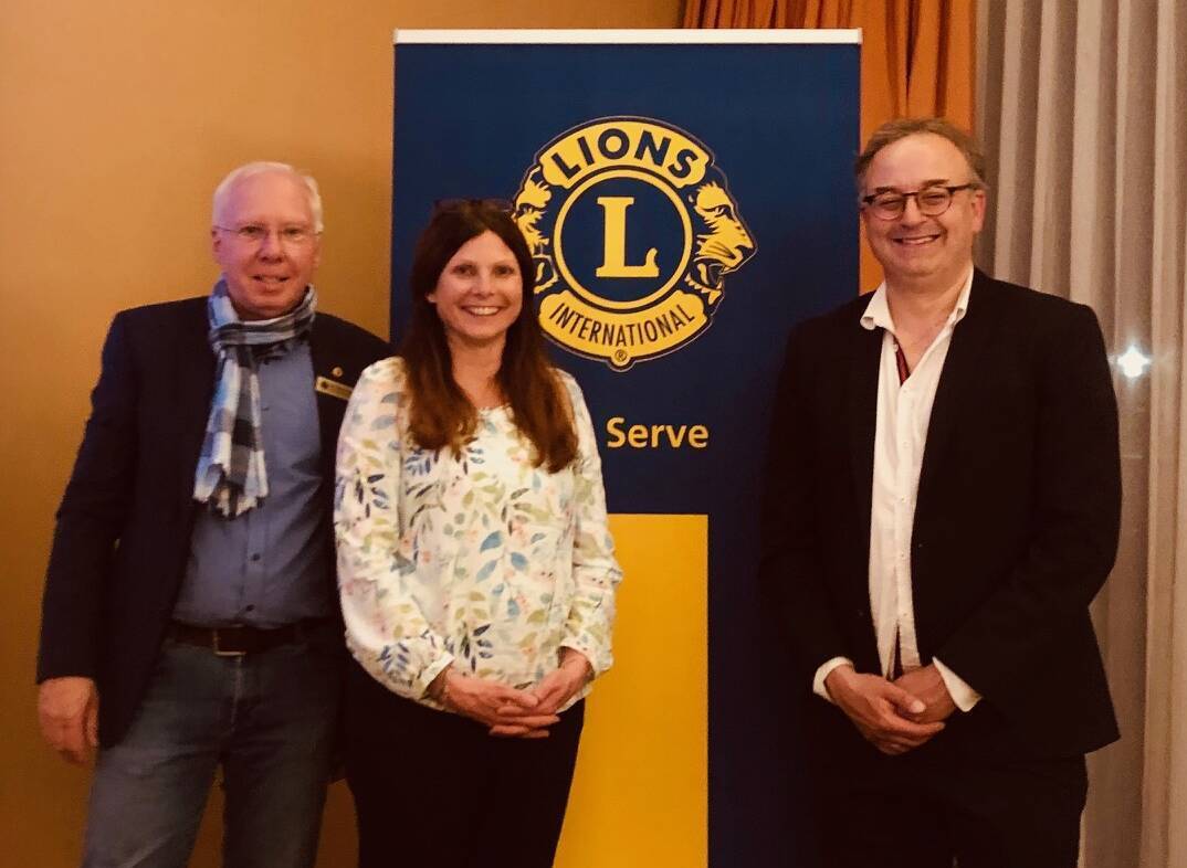 Vorstellung beim Lions Club Mainz-Schönborn